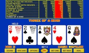 Online video poker Australia