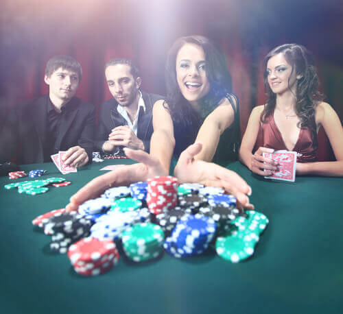 playing blackjack with friends playing blackjack with friends