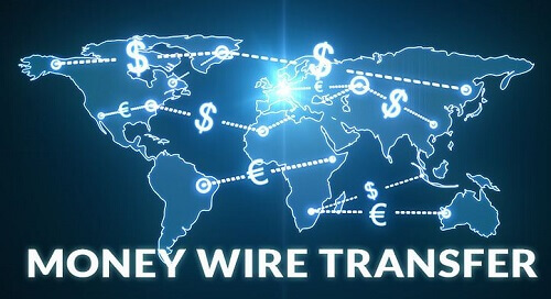 Casino banking method wire transfer