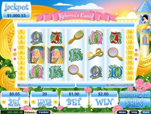 Roberta's Castle Online Pokie