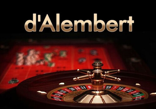 Roulette d'Alembert betting system