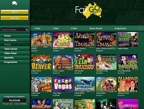 Fair Go Casino Games