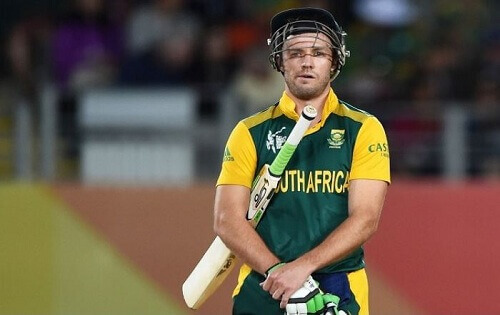 AB de Villiers Resigns