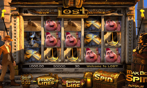 lost pokie online