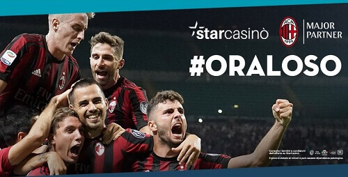 AC Milan and StarCasino online casino